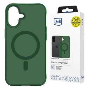 Apple iPhone 17 - 3mk Smoke MagCase Green