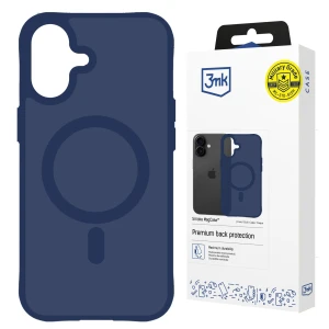 Apple iPhone 17 - 3mk Smoke MagCase Blue
