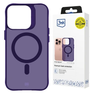 Apple iPhone 16 Pro - 3mk Smoke MagCase Purple
