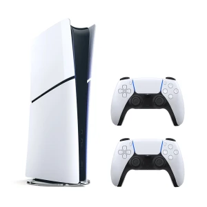 Sony PlayStation 5 Slim Digital Edition 1TB Biały – 2 pady