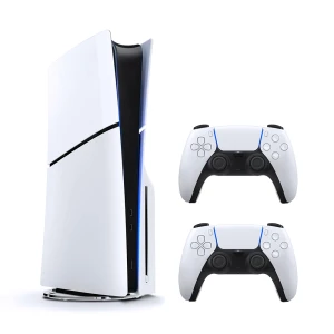 Sony PlayStation 5 Slim 1TB Biały – 2 pady
