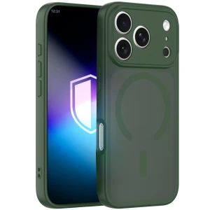 Apple iPhone 17 Pro - 3mk Misty MagCase Green