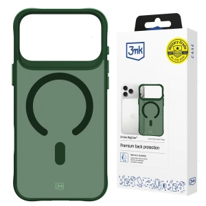 Apple iPhone 17 Pro/ 18 Pro - 3mk Smoke MagCase Green