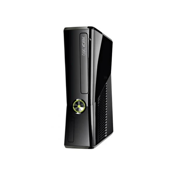 Microsoft Xbox 360 Slim 320GB Black – No controller