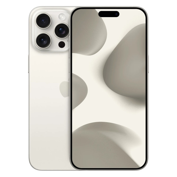 iPhone 15 Pro Max 1TB White Titanium - Refurbished - Smartphones