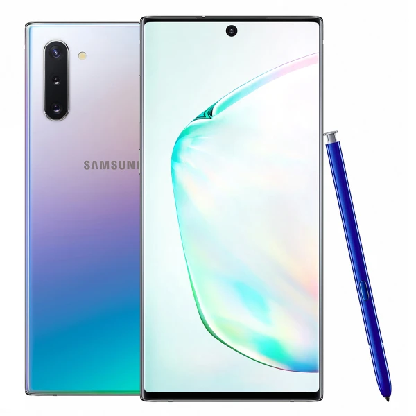 Samsung Galaxy Note 10 (1 SIM) 256Go Blanc/Bleu