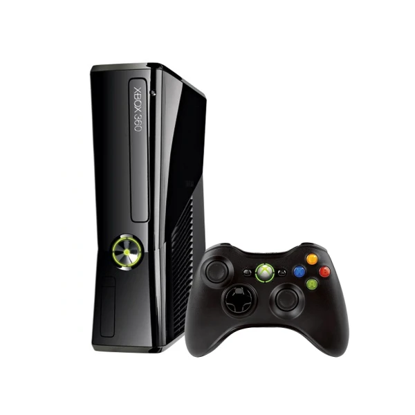 Microsoft Xbox 360 Slim 320GB Black – 1 controller