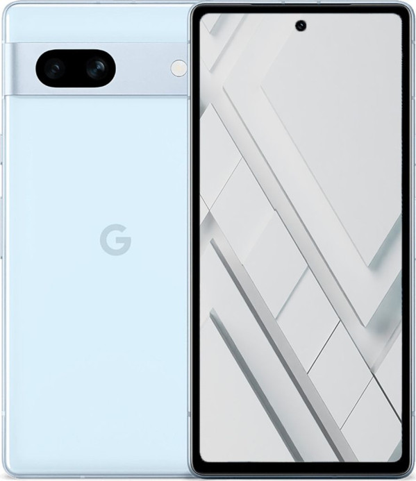Google Pixel 7A 128GB Azul claro y coral - Reacondicionado