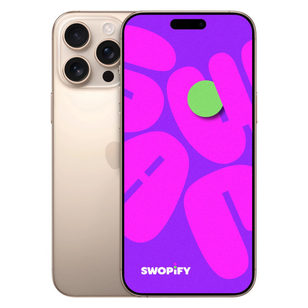 iPhone 16 Pro Max 256GB Sivatagszínű Titán