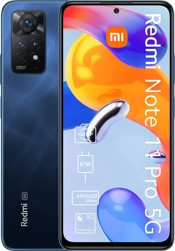 Xiaomi Redmi Note 11 Pro 5G 6GB/128GB Granatowy