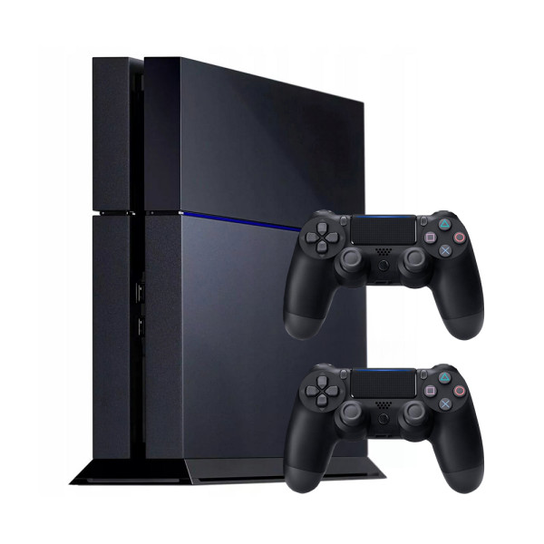 Sony PlayStation 4 (PS4) 1TB Czarny – 2 pady