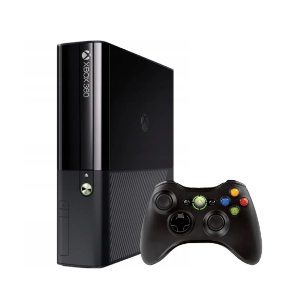 Microsoft Xbox 360 E 320GB Black – 1 controller