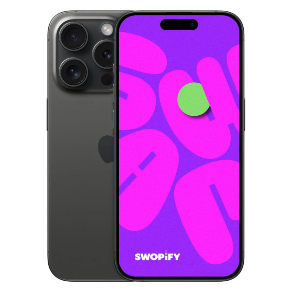 iPhone 15 Pro 128GB Titan Schwarz