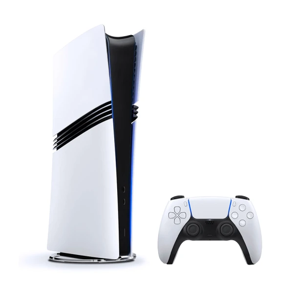 Sony PlayStation 5 Pro 2 TB Biały – 1 pad