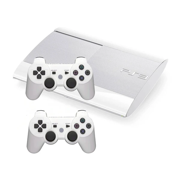 Sony PlayStation 3 Super Slim (PS3 Super Slim) 500GB Biały – 2 pady