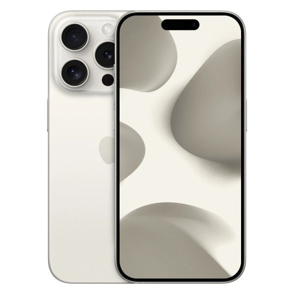 iPhone 15 Pro 512GB White Titanium - Refurbished - Smartphones