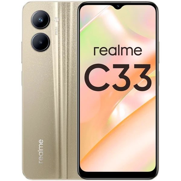 Realme C33 64GB Złoty